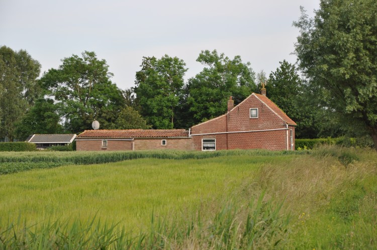Rear view of the original house