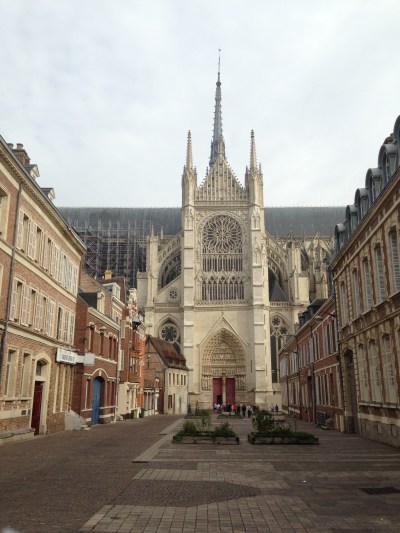 Cathedral Amiens, side view