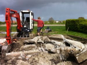 Wreck of the foundation