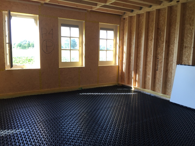 Floor heating mats