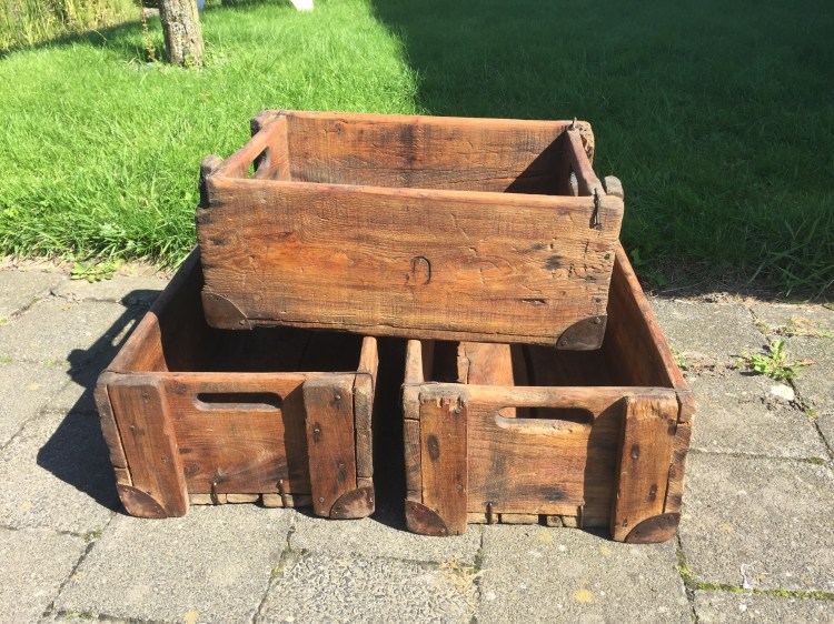 Wooden crates